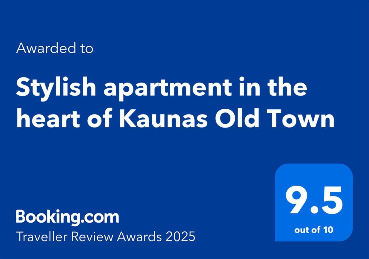 Stylish Apartment In The Heart Of Kaunas Old Town エクステリア 写真